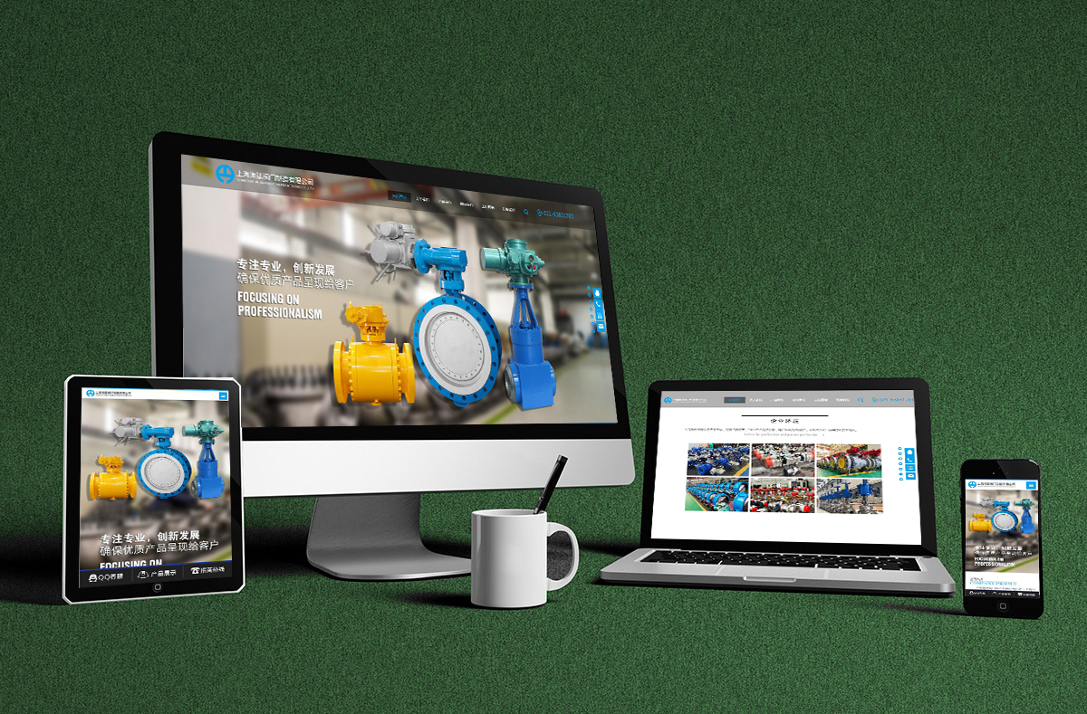 熱烈慶賀上海海建閥門制造有限公司網站正式開通